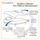 thumbnail image 4 of Juego De Sábanas Hotelera Matrimonial MELOCOTTON HOGAR Microfibra Premium incluye 4 Fundas De almohada Mod-C6, 4 of 4