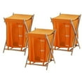 thumbnail image 2 of Nameeks Gedy BU380-11 Gedy Free Standing Laundry Basket - Blue, 2 of 3