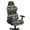 Aztec American Tribal Geometric, variant on Whosucclay Brown Zebra Stripe Print Gaming Chair Cover Cat Scratch Proof Jacquard, Spandex Gaming Chair Slipcovers Arms Attached Washable for Office/PC Chairs & Racing Style Seats