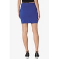 thumbnail image 3 of TheMoogan Women's Basic Stretch Cotton High Waist Double Layer Tube Mini Skirt, 3 of 7