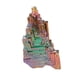 thumbnail image 5 of Espécimen mineral de racimo de titanio arcoíris Aura de arco iris Cristal chapado irregular 50 gramos perfke, 5 of 9