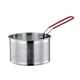 thumbnail image 3 of Escurridor de pasta de acero inoxidable, colador de fideos, cesta para freír, espumadera para alimentos 16 centímetros, 3 of 8