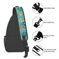 thumbnail image 4 of Lsque Trucks And Excavators Pattern Cross Chest Bag Diagonally – Premium Durable Front Chest Sling with Adjustable Padded Strap, High-Capacity Storage, 4 of 7