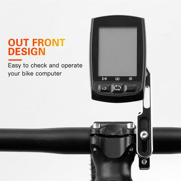 Computer Mount Adjustable Out Front Bike Handlebar Mount Holder