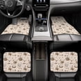 thumbnail image 6 of Xecao Chicken With Floral Print Car Foot Mat Set of 4 Pieces Neoprene All-Weather Dust-Proof Stain-resistantCar Interior Decorative mats Non-Slip Mats, 6 of 6