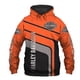 thumbnail image 1 of Men's Hoodie Fash Fox 3d Digital Print Pulr Sleeve Women's Hooded Sport Sweatshirt #yogu, 1 of 2