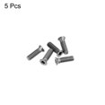 thumbnail image 3 of M5 x 16mm Torx Cabeza Fijación Tornillos, 0.8 Paso Carbono Acero Hueca Cabeza Tornillo, 5uds Unique Bargains tornillos de máquina, 3 of 5