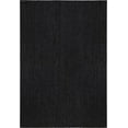thumbnail image 2 of Indian Handmade Braided Pure Black Jute Area Rug 7 x 7 Feet Square (213 cm x 213 cm), Floor Decor Rugs/Carpet, 2 of 5