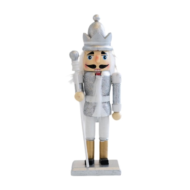 Guardoinrt Christmas Nutcracker (16cm Tall) Handpainted Crafts home decor for Table Christmas