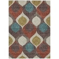 thumbnail image 2 of Addison Rugs Chantille Indoor/Outdoor Transitional Mid-century Modern Brown Washable Rectangle Rug, 2'6" x 3'10", 2 of 6
