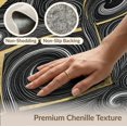 thumbnail image 6 of ODIKA 8'x10' Washable Area Rug Durable, Non-Slip Border Swirl Inlay Veined Streaks Flow Symmetrical Abstract Vein Refined for Living Room, Under Sectional, Family, 6 of 7