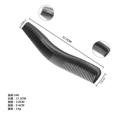 thumbnail image 1 of Nuevo peine de dientes finos negro con pasador de metal, antiestático, para peinar el cabello con forma de cola de rata, peines profesionales para peluquería, 1 of 4