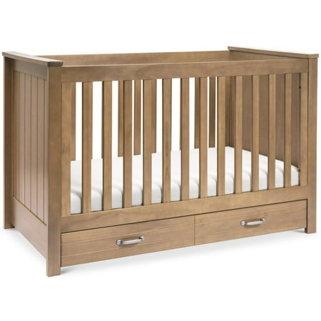 Davinci Asher Transitional Solid Wood 3 In 1 Convertible Crib In