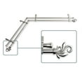 thumbnail image 2 of Giles 13/16 inch Double Corner Window Curtain Rod 66-120" - Satin Nickel, 2 of 3