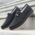 thumbnail image 2 of Loafers for Men Dress Shoes Classic Lightweight Wide Toe Box Men's Casual Shoes Lace Up Zero Drop Men's Dress Sneakers Oxfords Business Mesh Breathable Walking Shoes, 2 of 8
