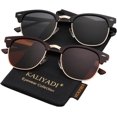 thumbnail image 1 of YIXIGGC Polarized Sunglasses for Men and Women Semi-Rimless Frame Driving Sun glasses UV Blocking DYF329-1504, 1 of 6