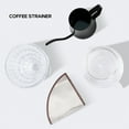 thumbnail image 4 of Filtre à Café Réutilisable pour Infusion Manuelle, Filtre à Café Sans Papier en Maille, Filtre Cône en Acier Inoxydable, Filtre pour Café Goutte à Goutte 3 à 4 Tasses, 4 of 8