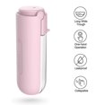 thumbnail image 1 of Botella de agua portátil para perros, botella de agua plegable para perros, rosa, 1 of 2