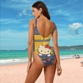 thumbnail image 5 of Hello Kitty Theme Women's One-Piece Coverage Swimsuit, 5 of 8