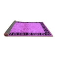 thumbnail image 2 of Ahgly Company Indoor Square Oriental Purple Industrial Area Rugs, 7' Square, 2 of 4