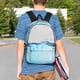 thumbnail image 4 of Easygdp Crystal Clear Water Splash Mochila Ligera de 15 Pulgadas para Estudiantes, Mochila Cómoda para la Escuela y Viajes, Correas Ajustables, 4 of 6