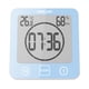 thumbnail image 3 of Reloj de baño de moda para interiores, medidor de temperatura y humedad para el baño del hogar, reloj despertador para el hogar, 3 of 4