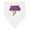 White and Black, variant on Inktastic These Fools Put My Cape on Backwards&reg; Superhero Baby Bandana Bib