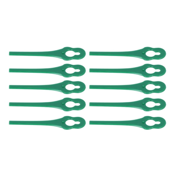 Plastic Cutter Blade, Lightweight Wear Resistant Standard Opening Easy Installation Grass Trimmer Blades For Garden Pruning For Roadside Weeding Red,Green