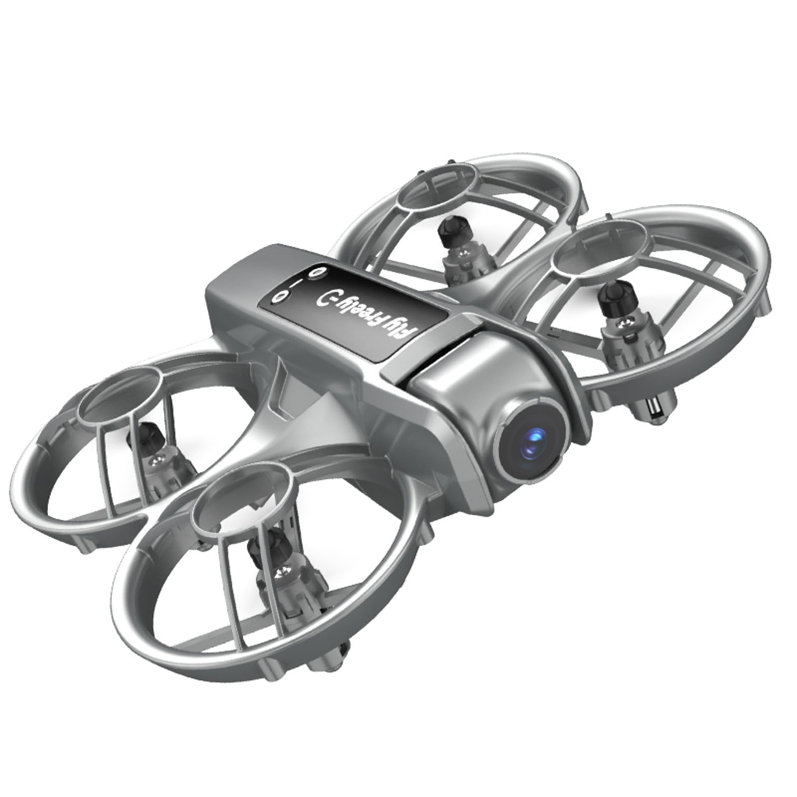 Leodye 1PCS Dual-camera RC Drone Toy Altitude Hold Headless Mode Speed Adjustment Design Boys Holiday Gift Accessory -5.51x4.52x1.96in
