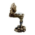 thumbnail image 4 of Oubit Skeleton Candle Holders,Halloween Decorations Horror Halloween Resin Candlestick Halloween Decorations Time-Tested Durability, 4 of 8