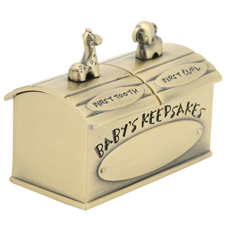 LYUMO Keepsake Box, Baby Keepsake Box Not Easily Rust For Baby Hair Memorial Collection For Baby Tooth Memorial Collection