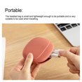 thumbnail image 5 of enqiretly Silicone Sac de Rangement d'Écouteur Portable Réutilisable Boîte d'Organisation de Protection Intérieur Bureau à Domicile Extérieur Organisateur de Voyage Rouge, 5 of 5