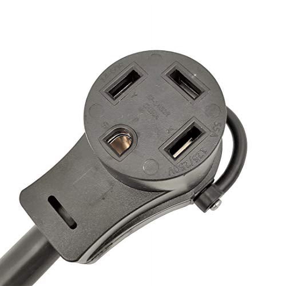 Parkworld 61735 Adapter Cord 4 Prong Dryer Plug 14-30P to 14-60R Welder Receptacle, NEMA 14-30 Dryer Male to NEMA 14-60R Welder Female, 30A, 125V/250V 1.5FT