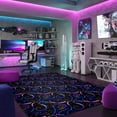 thumbnail image 2 of Dynamo 12' x 7'6" area rug in color Fluorescent, 2 of 5