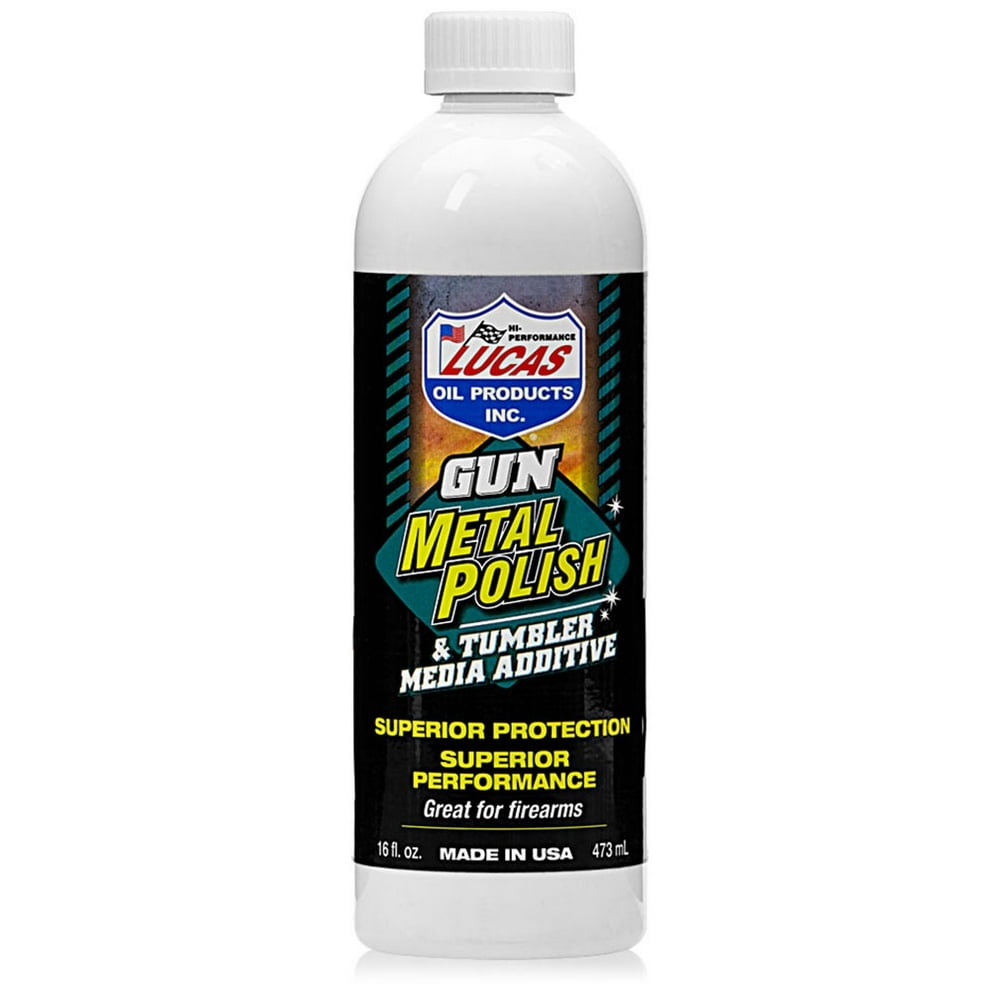 Lucas Oil 10880 Gun Metal Polish 16 Oz