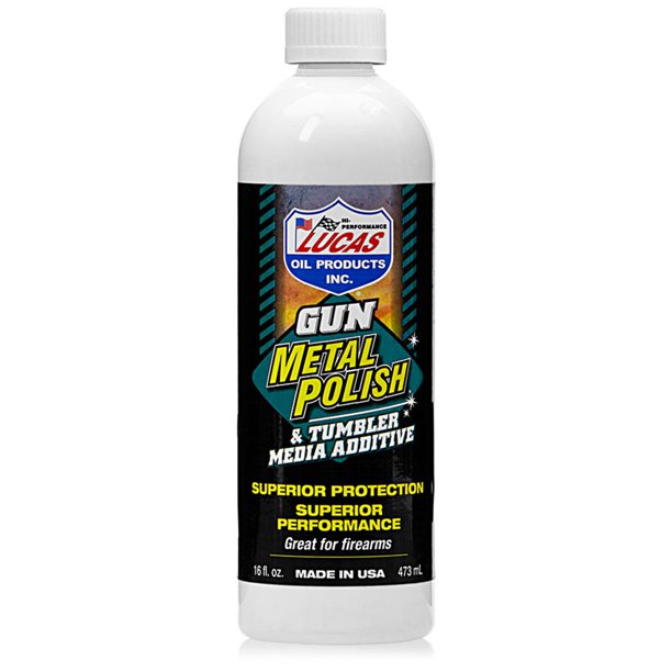 Lucas Oil 10880 Gun Metal Polish 16 Oz
