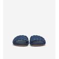 thumbnail image 3 of Cole Haan Mojave Slide Denim Leather Slip On Rounded Open Toe Flat Sandals (Denim, 9), 3 of 6