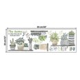 thumbnail image 5 of A Set of Potted Plants Butterflies Bird Wall Stickers Self Adhesive Wall Sticker, Decoration for Living Room Bedroom Kitchen, 5 of 5