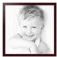 thumbnail image 2 of ArtToFrames 26" x 26" Mahogany Picture Frame, 26x26 inch Brown MDF Poster Frame (WOM-3978),  Pack, 2 of 8