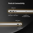 thumbnail image 3 of HP 15.6" Touchscreen Laptop, Intel Core i3-1315U(Up to 4.5GHz), Intel UHD Graphics, 32GB RAM, 2TB SSD, Copilot, Windows 11 Pro, 3 of 9