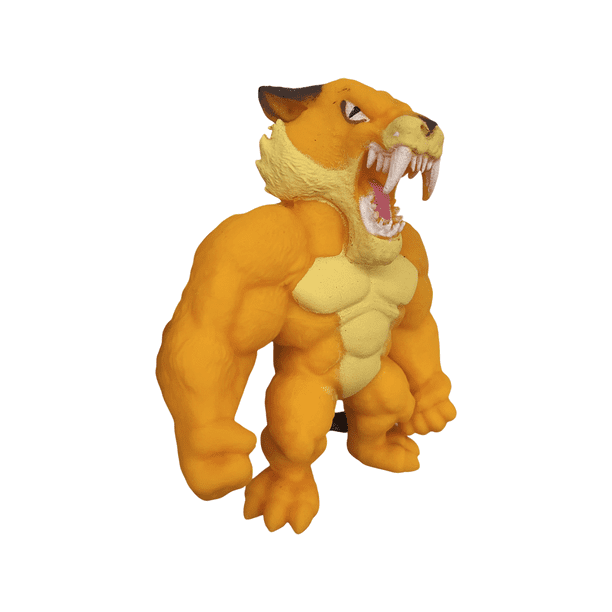 Dino Monster Flex Juguetes Flexibles Dinosaurios Elásticos naranja Pequeño