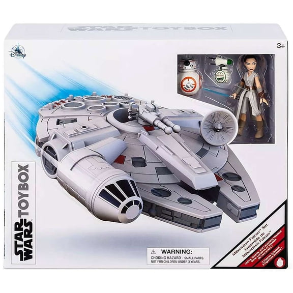 Disney Millennium Falcon Play Set Star Wars Toybox New with Box