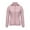 Pink, variant on Women's Winter Down Coat Hooded Waist Length Long Sleeve Outerwear