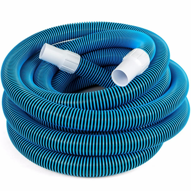 XtremepowerUS 11/2" 30' Swimming Pool Vacuum Hose, with Swivel Cuff