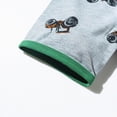 thumbnail image 6 of Toddler Boys Clothes Summer 2PCS Outfits Letter Print Short Sleeve Shirt Top Shorts Set 1t 2t 3t 4t 5t 6t, 6 of 9
