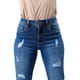 thumbnail image 3 of Jeans recto con rasgaduras / Juvenil, 1576 (Mezclilla tono medio) azul 13, 3 of 3