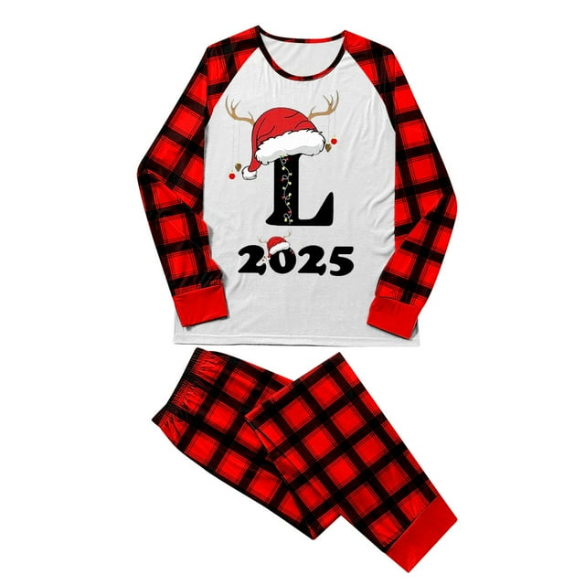 MIASHUI Pyjamas pour Noël Famille Adultes 2025 # Articles pour la Maison Femmes,TG