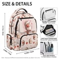 thumbnail image 5 of Pzuqiu Cute Hedgehog Strawberry Kids School Backpack 17 Inch Large Capacity Ultra Soft Breathable Bookbag for Boys Girls Age 5-18 Casual Daypack for School Travel Daily Use, 5 of 7