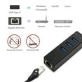 thumbnail image 6 of Cable Matters 3 Port USB C Hub with Ethernet (USB C to Ethernet Hub) - Thunderbolt 3 Port Compatible with MacBook Pro, Dell XPS 13, 15, HP Spectre x360, Surface Pro, Yoga 910 and More, 6 of 7