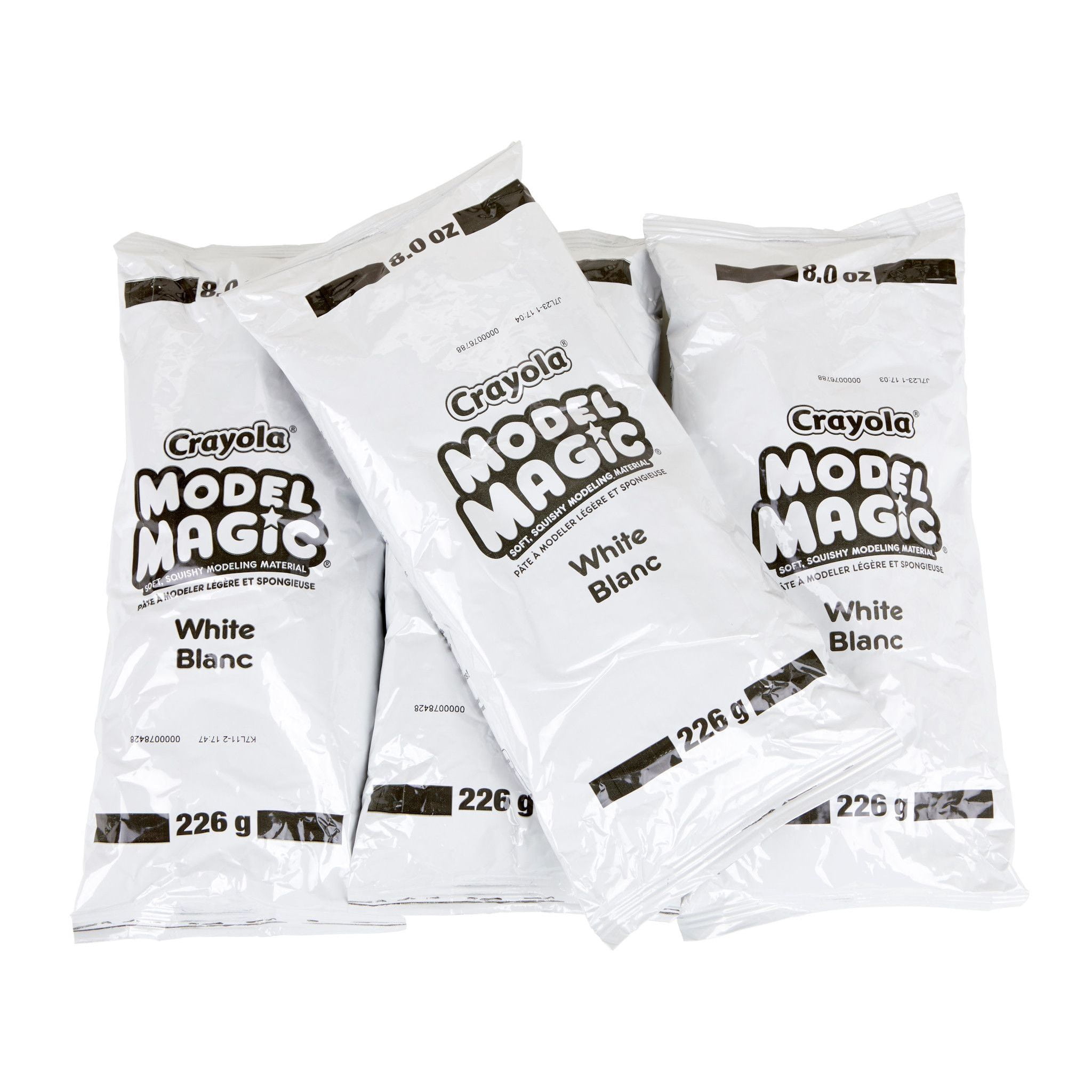 Crayola Model Magic 2 lb. Resealable Bucket, White, Modeling Compound, Classroom Must Haves, Holiday Craft Supplies, Gift for Teachers and Kids, 3+